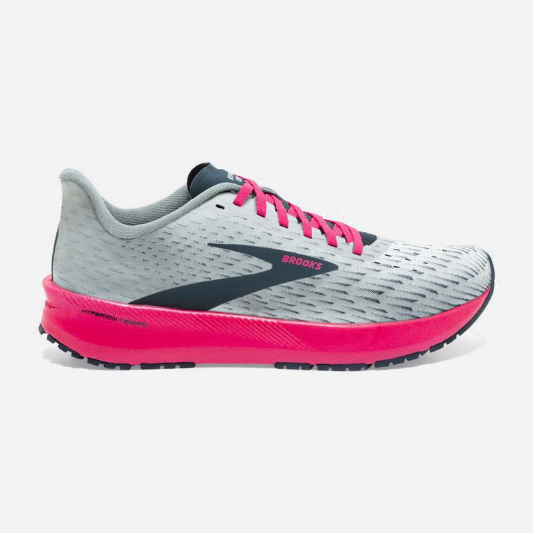 Brooks Hyperion Tempo Track & Cross Country Schoenen voor Dames Donkerblauw/Roze/Grijs (PEMHA-9504)